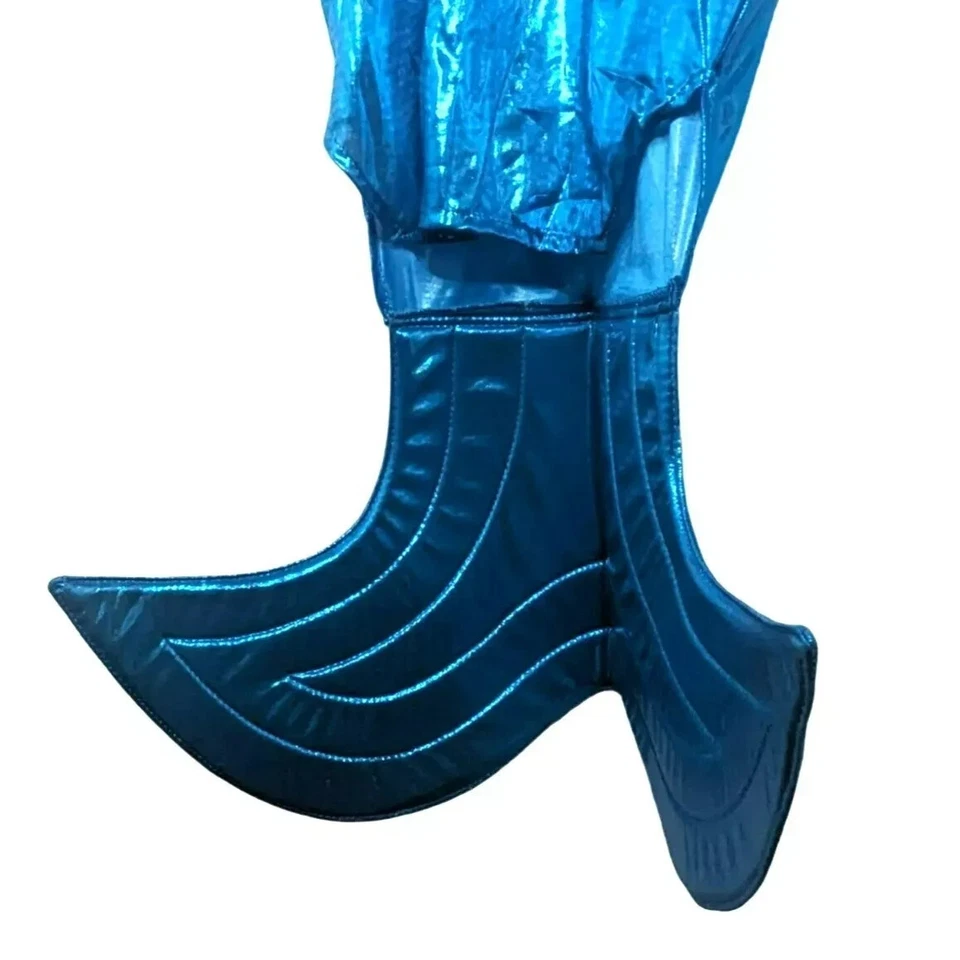 Vestido Acuario la Sirena Azul Púrpura Niño Niñas Disfraz NUEVO Mediano 8/10 Foto 4 de 4