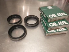 Chicago Rawhide 19500 FRONT Wheel Seal, Three Seals Included, NOS