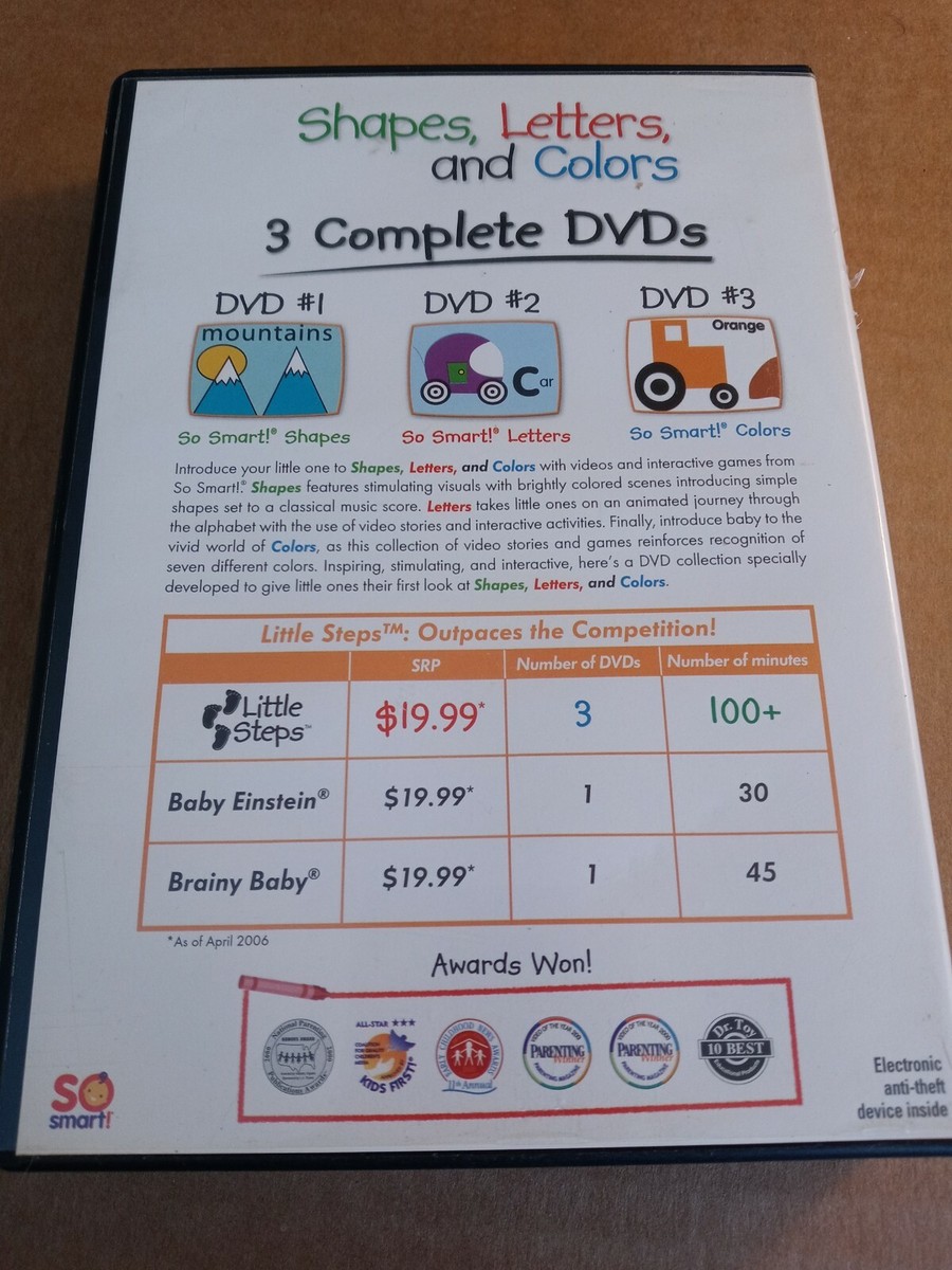 (未使用･未開封品)Little Steps: Numbers &amp; Shapes [DVD] Amazon.com: Little Steps: Numbers & Shapes [DVD] : na, na