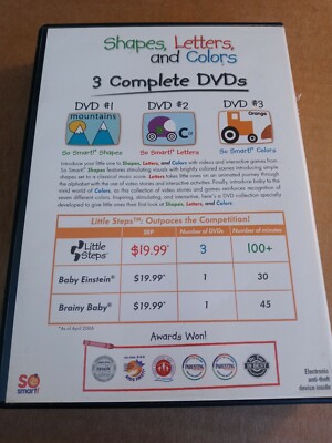 その他 Little Steps: Letters Shapes & Colors [DVD] Little Steps 