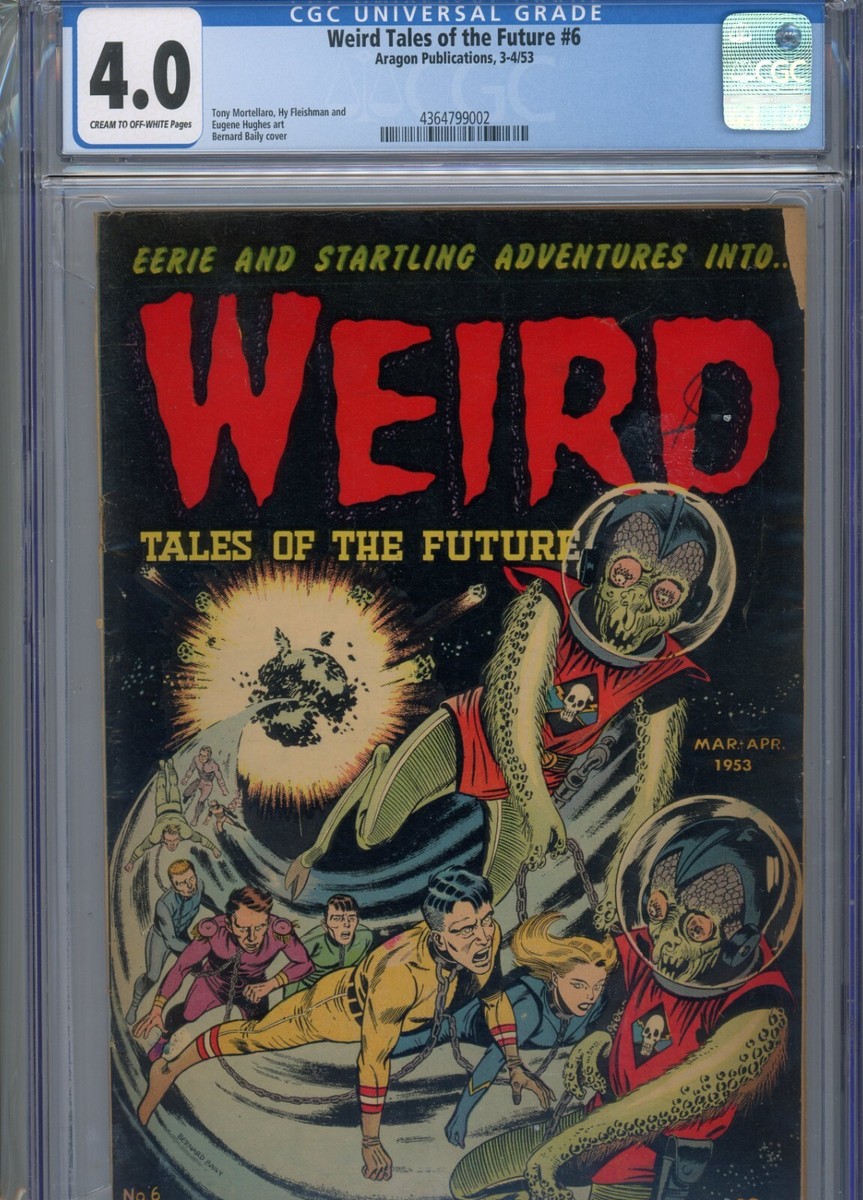 TALES ＯＦＴＯＭＯＲＲＷ　ＮＯ6 Weird Tales of the Future #6 (Stanley Morse March 1953) for sale