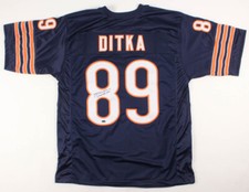Mike Ditka Signed Chicago Bears Jersey (Schwartz COA) 5×Pro Bowl (1961–1965)