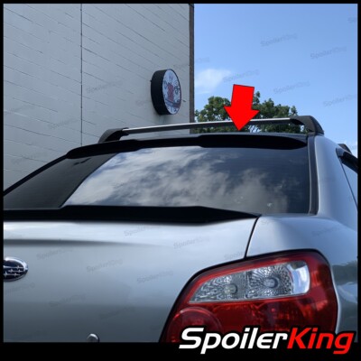 Rear Roof Spoiler Window Wing (Fits: Subaru Impreza WRX STI 2002-2007) 284RC