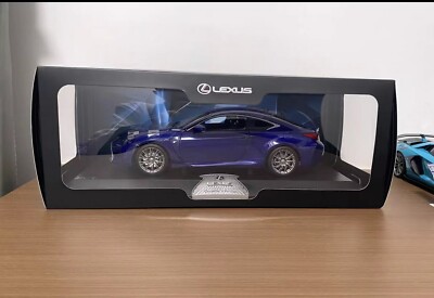 1/18 Scale LEXUS RCF Blue Diecast Car Model Collection Toy Gift