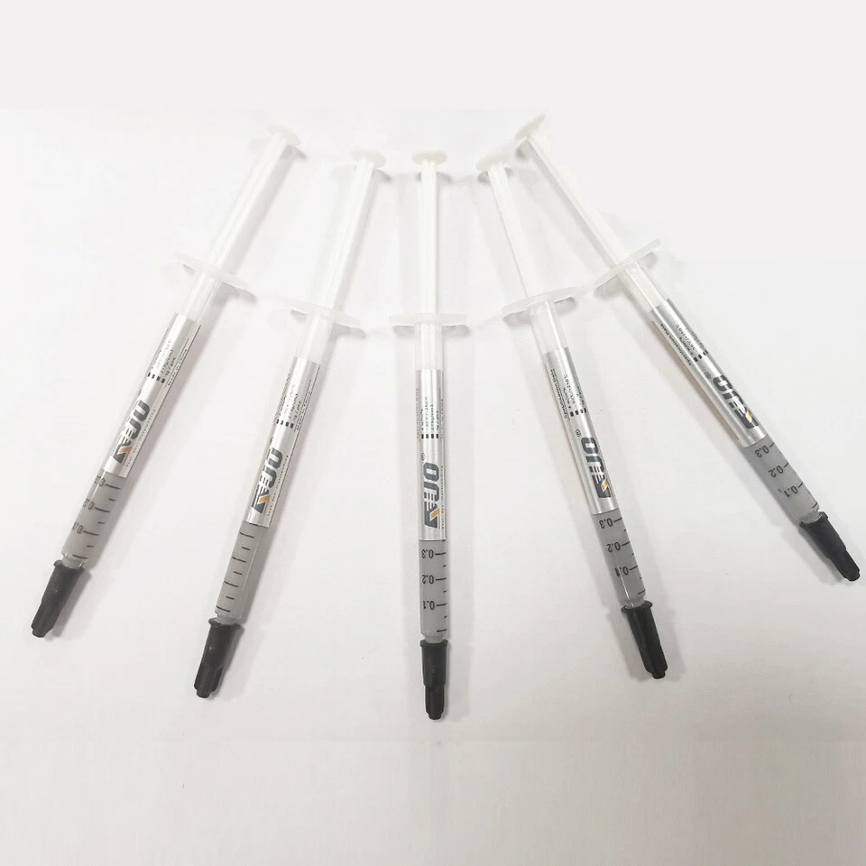 5PCS Heatsink Compound Paste Syringe High Performance Silver Thermal Grease CPU - Image 4 of 4