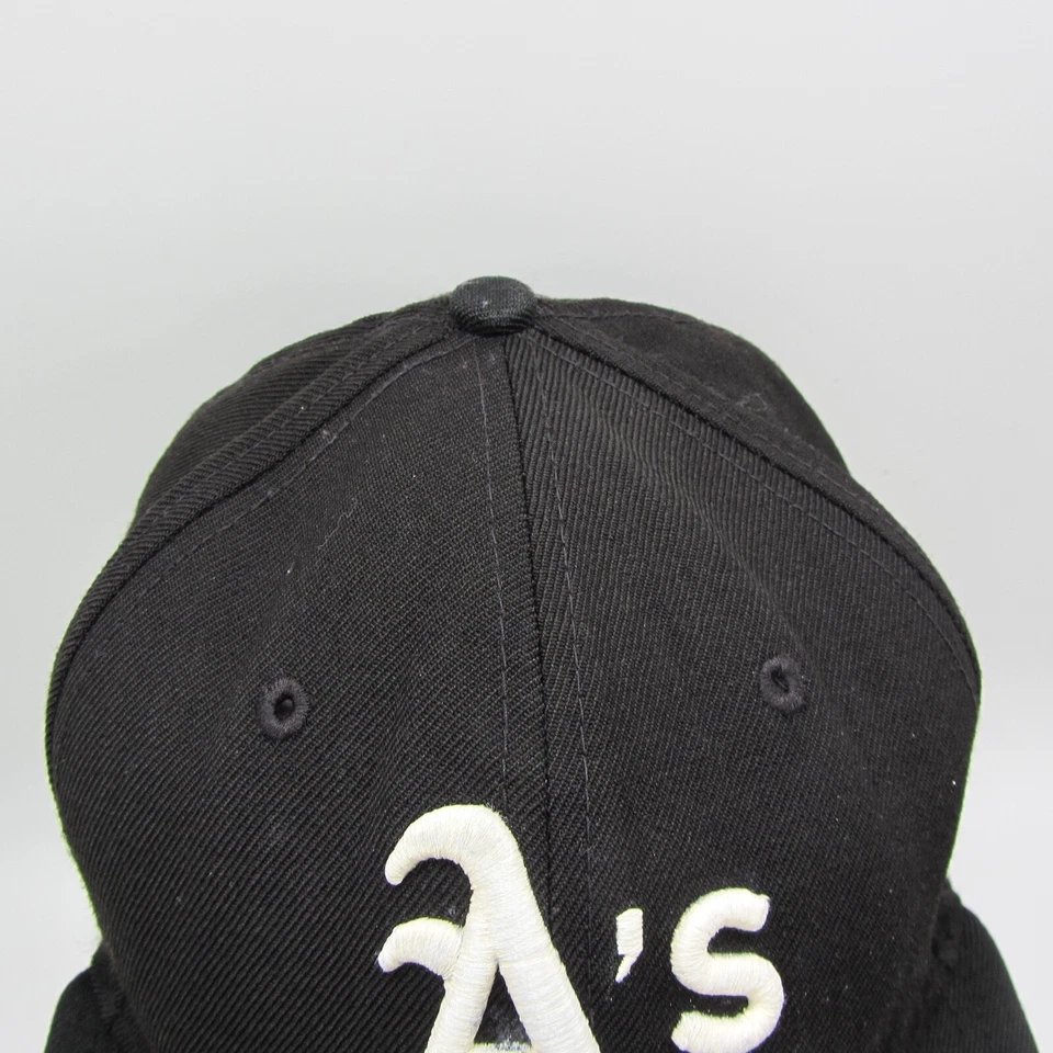 Gorra de béisbol Oakland A's New Era 59 Fifty talla 6 7/8 oficial MLB sombrero angustia* Foto 3 de 4