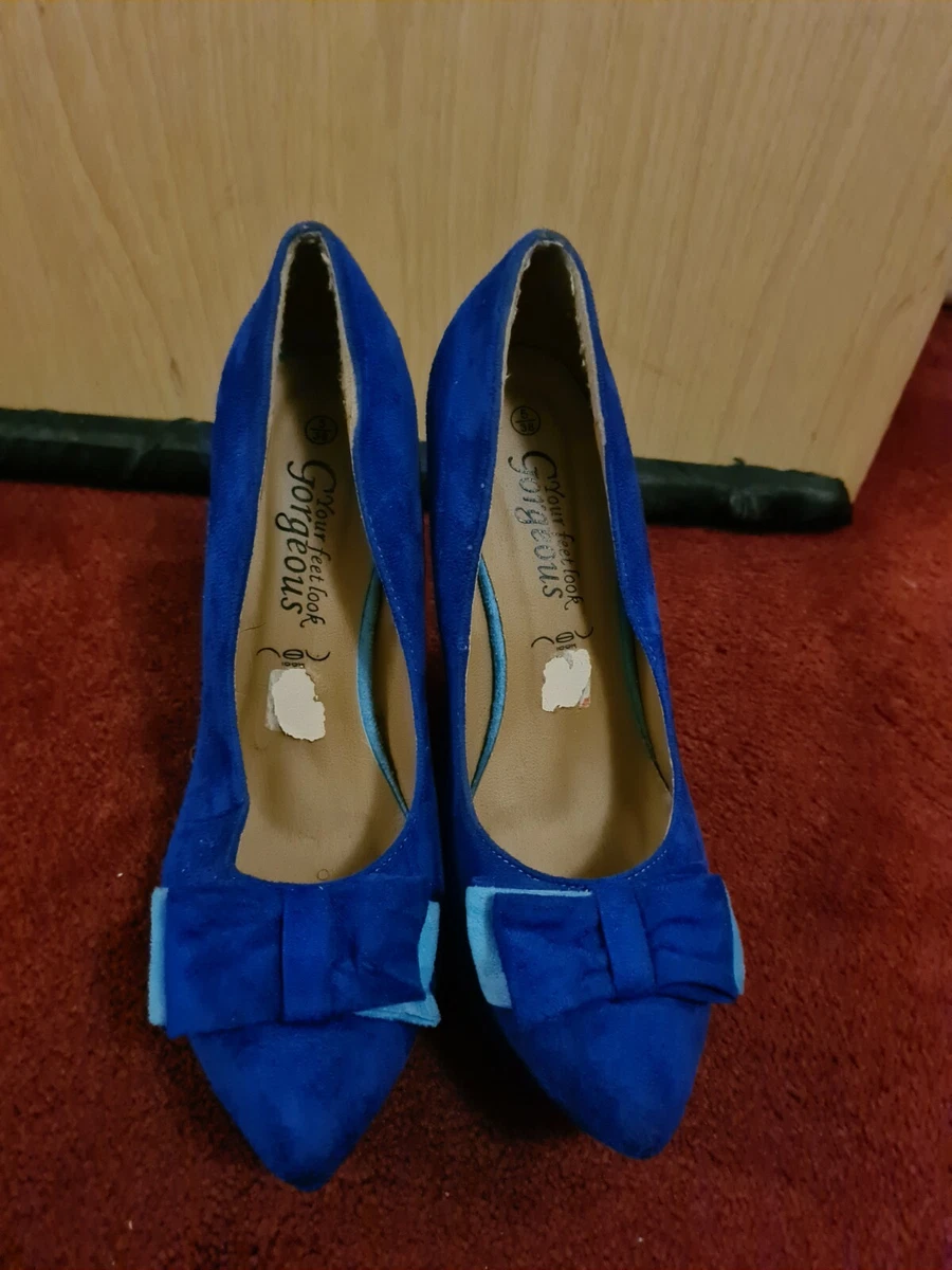 New look blue heels cheap