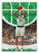 Ricky Davis 2005-06 Topps Finest X-Fractor Green SSP /69 #39-MIN