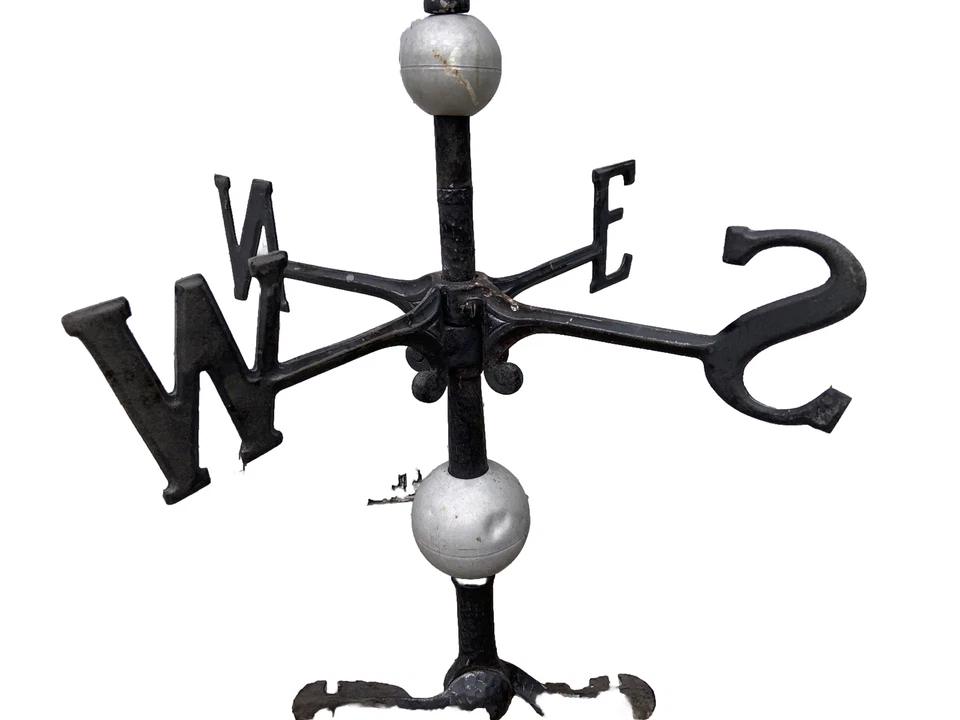 Veleta vintage 1970 gallo pollo gallo granja mediados de siglo Foto 3 de 4