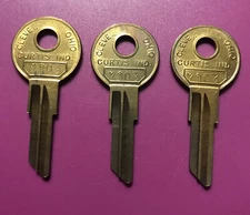 Y103 Curtis  Y-103  Key Blanks    set of 3                             [KB6]