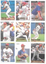 1996 Fleer Baseball Trading Cards / You Choose #s 251 - 500  / mb22