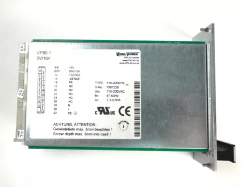 EPLAX VERO VP80-1 19" Rack Schalt-Netzteil 5V/16A