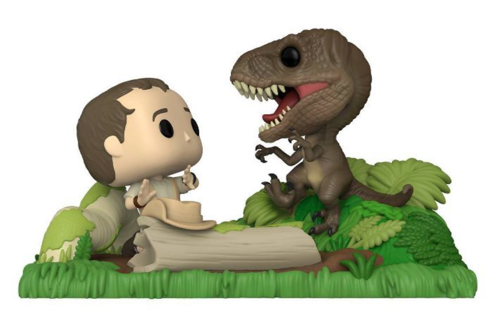 開封済中古メモリーオイル① 12本セット Funko POP! Moments Jurassic Park Muldoon Raptor Hunt