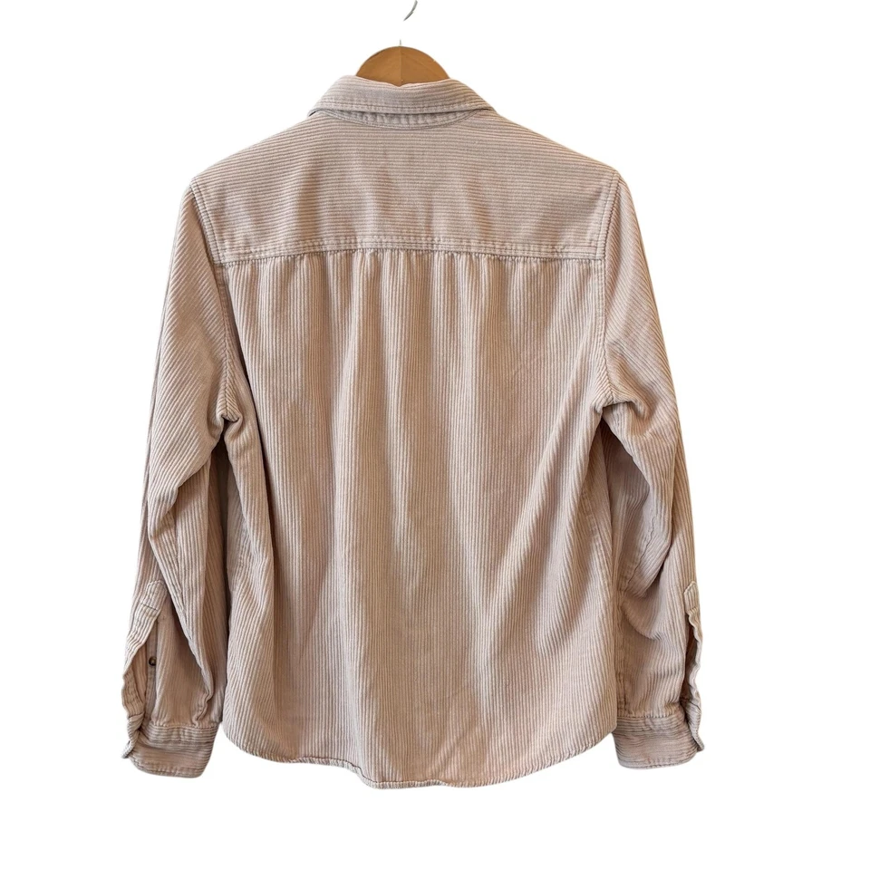 Reiss Mens Button Up Corduroy Overshirt Shacket Size L Outdoors Preppy - Image 4 of 4