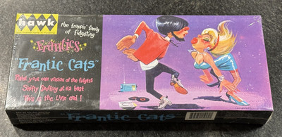 Hawk Frantic Cats Model No 15004 Frantics Model Co Kit 2006 Weird-Ohs Beartnik