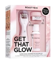 BEAUTYBIO Get That Glow GloPro Facial Microneedling Discovery Set OPEN BOX