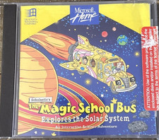 The Magic School Bus Explores The Solar System Computer PC CD Rom Game