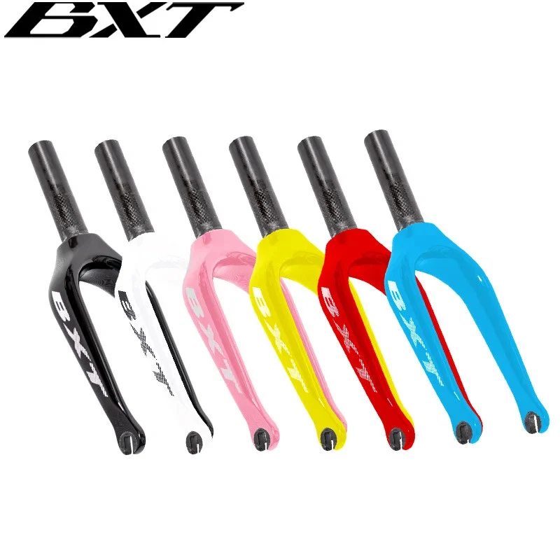 3K Carbon Fiber Bicycle Forks for Kids Balance Bike Front Forks 3K 12inch - Image 2 of 4