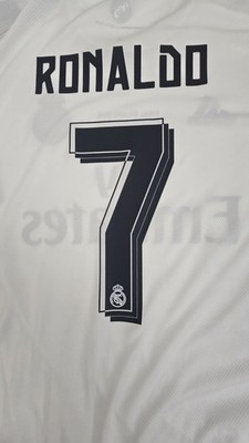 2015/16 Real Madrid Home #7 RONALDO Adizero Player Version