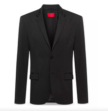 HUGO BOSS Hiver Slim Performance Travel Blazer Jacket 46R NEW 398 5043441100100