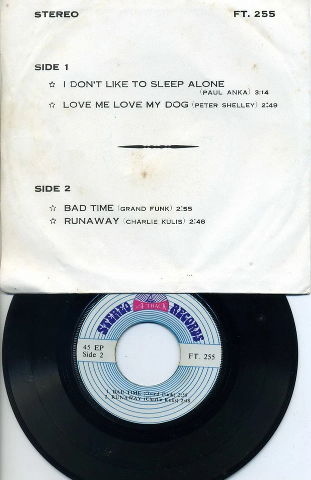 ROD STEWART Cover /Peter Shelley /Grand Funk /Charlie Kulis THAILAND EP 7" THAI - Image 3 of 3