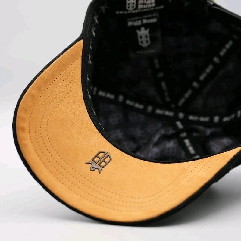BIGG Boss Aniversario BB Stars Negro y Dorado Letra B Gorra Contti Snapback Sombrero Foto 3 de 4