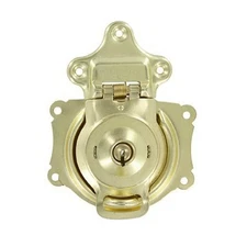 Antique Trunk Lock Steamer Camel Back Trunk Lock Spring Loaded Hasp for Padlock