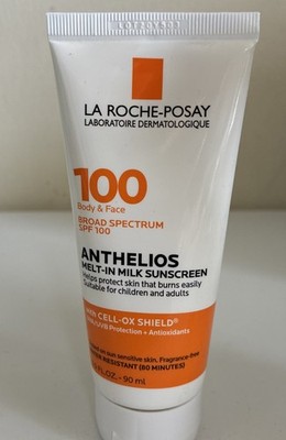 La Roche - Anthelios 100 Melt-in Sunscreen Milk - 3.04 FL. OZ. Exp 4/26
