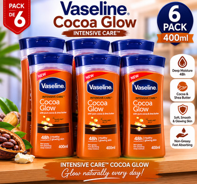 vaseline intensive care cream cocoa glow 400ml