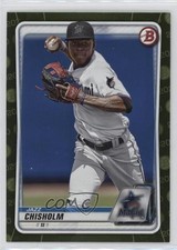 2020 Bowman Prospects Camo Jazz Chisholm #BP-72 1h2h