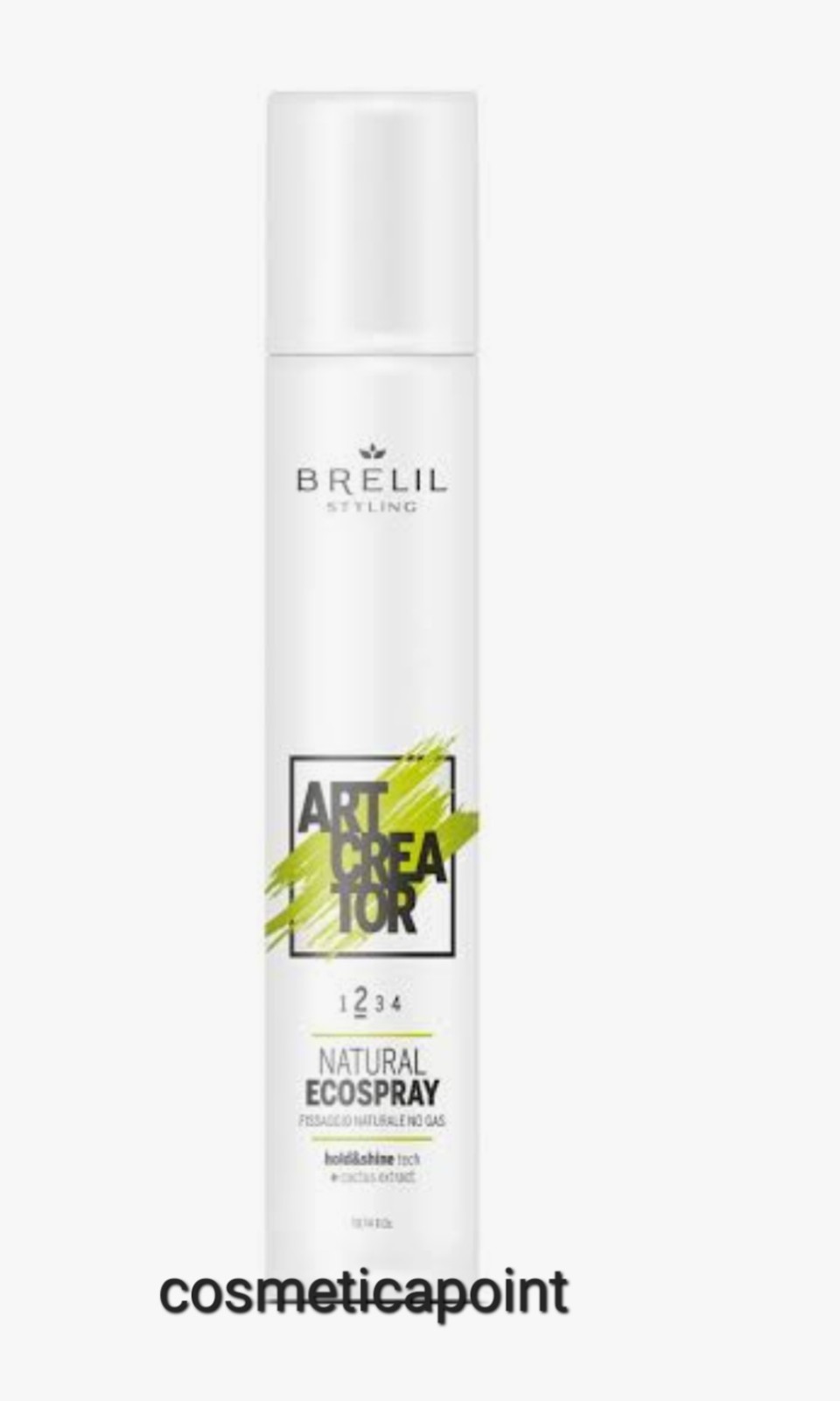 Brelil Natural Ecospray 300ml No Gas | Lacca Professionale con Cactus