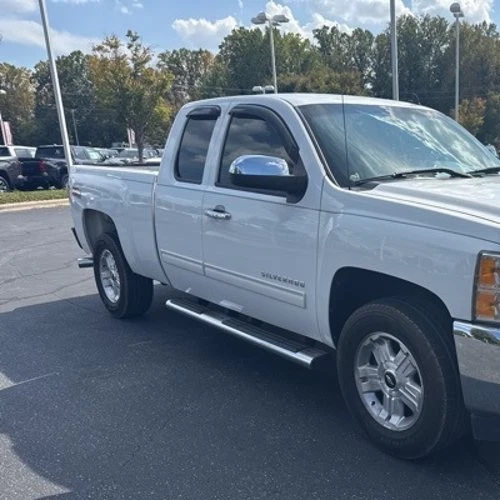 TapeOn Smoke Rain Guards Vent Visors Shade for 08-2013 Silverado Sierra Extended - Image 4 of 4
