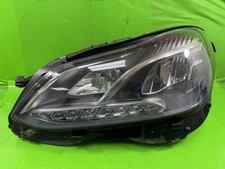 MERCEDES E CLASS W212 HEADLIGHT LED PASSENGER LEFT NSF 2013-2016 DAMAGED