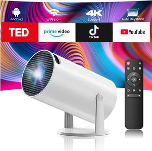 360° 5G Intelligent Mini Projecteur Bluetooth WiFi Projecteur Home Theater Android & IOS