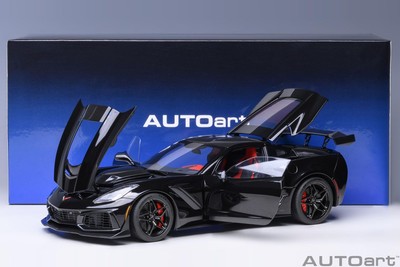 AUTOart 1/18 Chevrolet Corvette C7 ZR1 Black Model Car JP | eBay