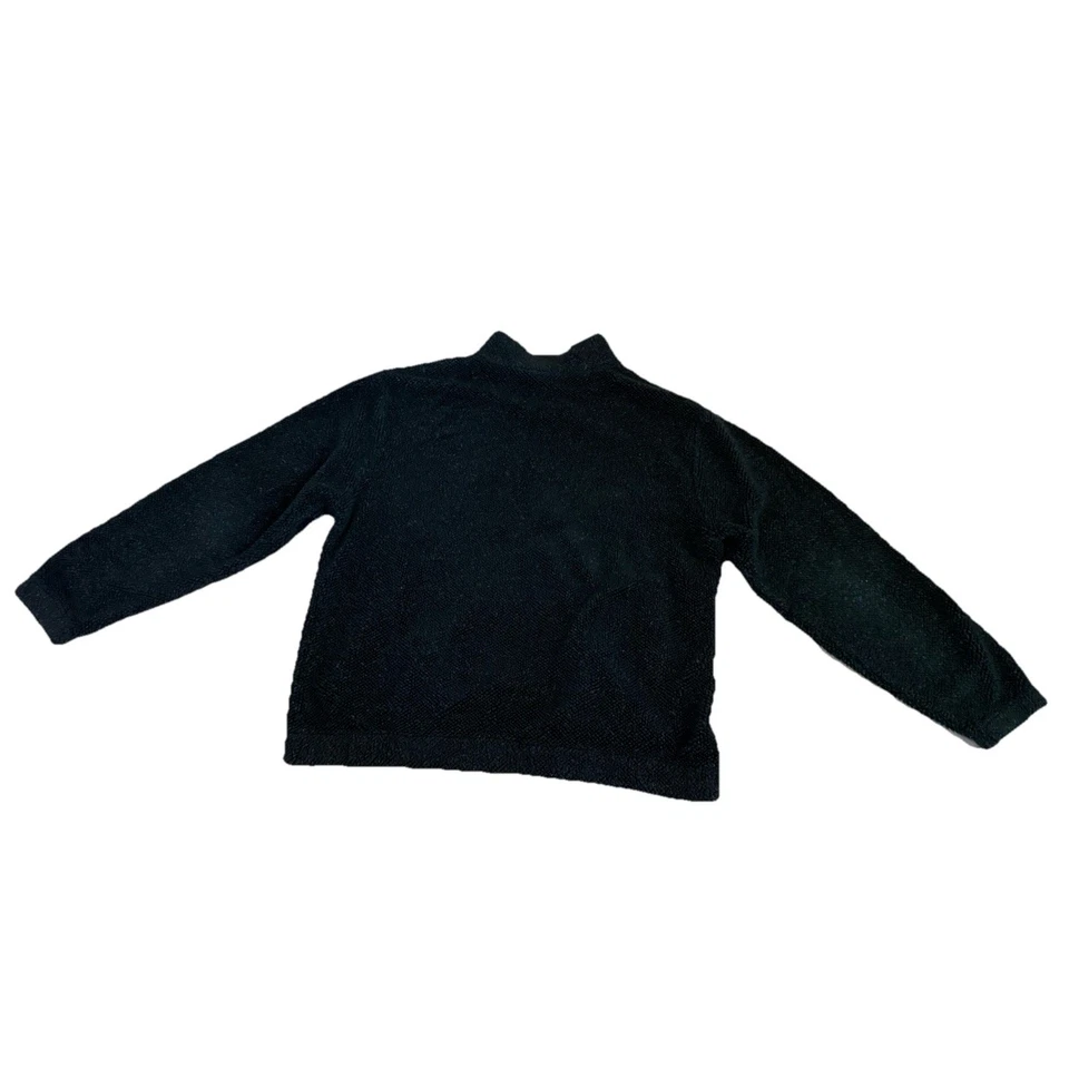 Marker Brand Black Fleece Jacket Size Large PreOwned Great Condition - Image 4 of 4