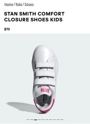 adidas × Hello Kitty Stan Smith Comfort Closure Kids size 1 ＆2