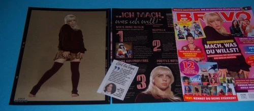 Billie Eilish 30 pc German Clippings Full Pages 3 x Poster Cover Finneas