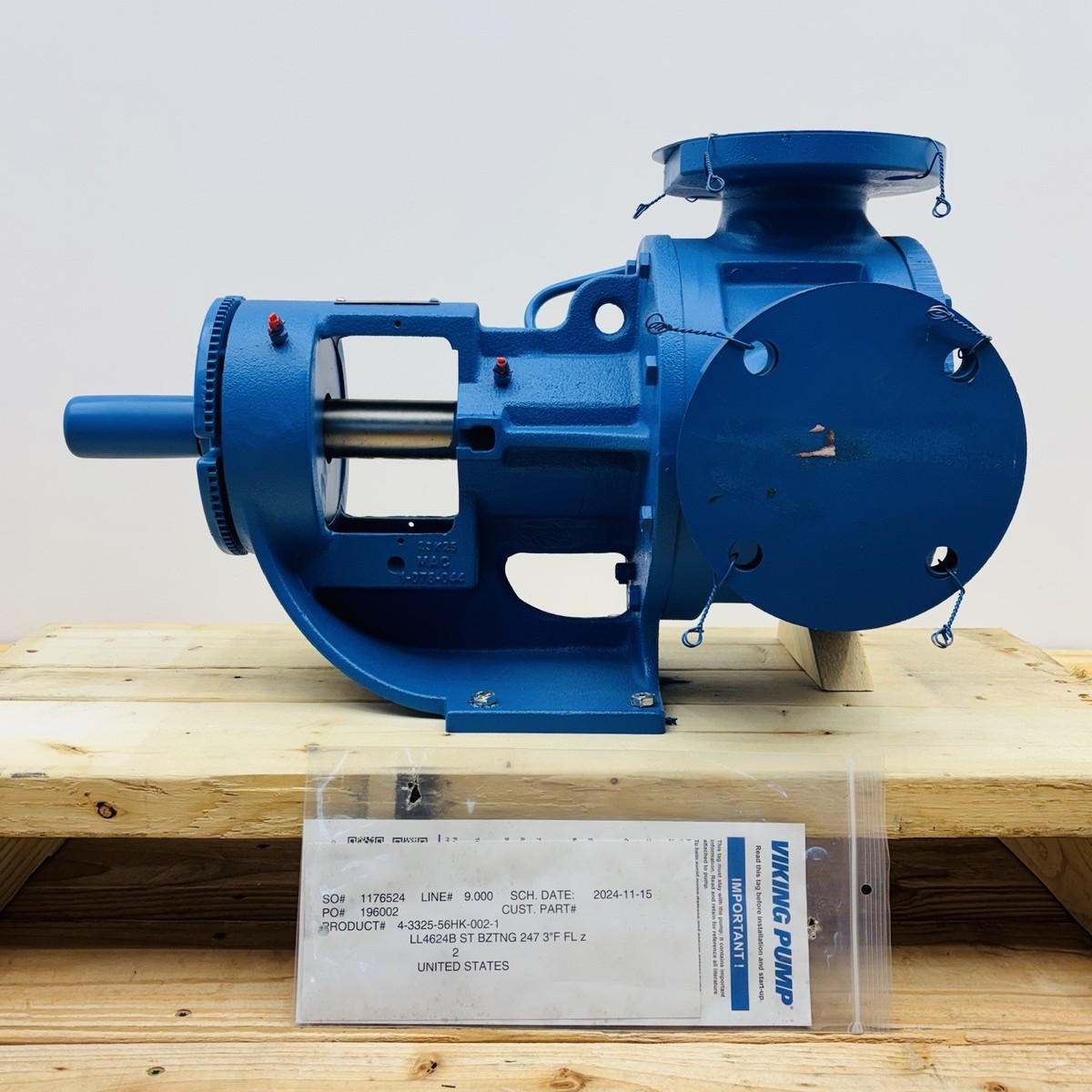 VALEN 刻印 シェイプ3272 ヴィンテージパイプ Viking LL4624B Series Internal Gear Pump *New* | eBay