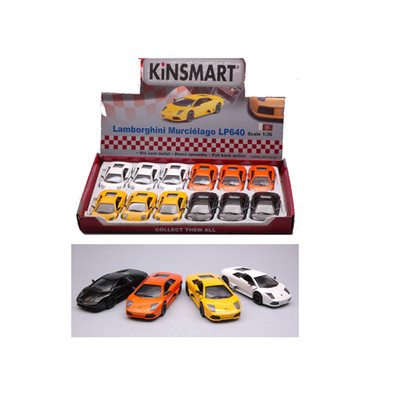 LAMBORGHINI MURCIELAGO LP640 2012 cm 12 (1 Modellino a Scelta) 1:36 Kinsmart Mod