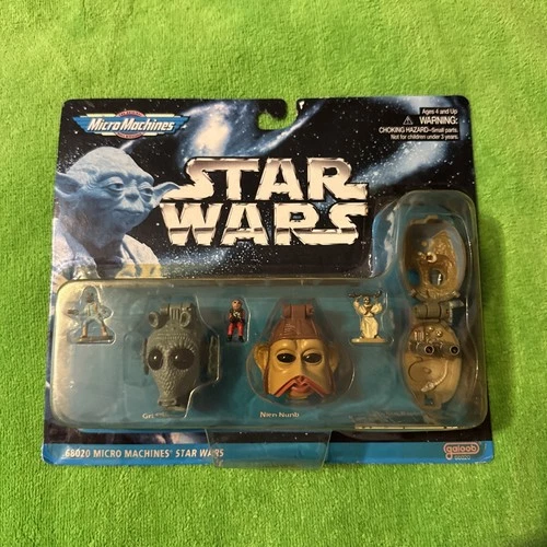Micro Machines Star Wars Mini Figure Head Pods Collection #2 Galoob Vintage 1996