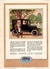 1924 Ford Model T Fordor Sedan Original Ad Out Of Good Housekeeping -