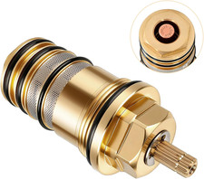 94282000 Thermostatic Cartridge Brass Version   3/4" Compatible with Hansgrohe 9