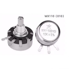 Single Turn Wirewound Potentiometer WX110(010) - 470R 1K 4K7 5K6 10K 15K 22K