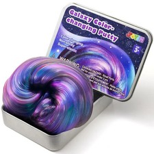 JOYIN Galaxy Color-Changing Putty, Slime for Kids 4.2oz, Therapy Putty, Fidget