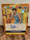 2024-25 Topps Chrome Next Stop Signatures Tidjane Salaun #NSS-TS Orange /25 RC