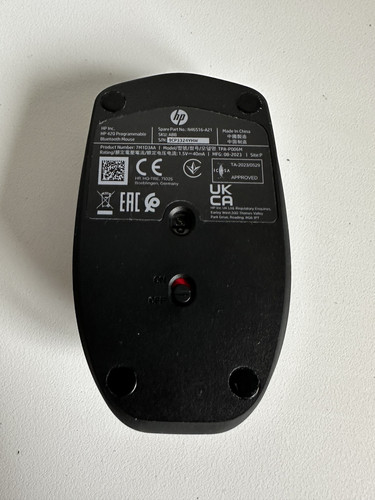 HP 420 Programmable Wireless Mouse, 6 Programmable Buttons, 4000 DPI, Bluetooth - Picture 5 of 6