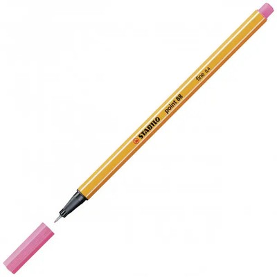 STABILO Fineliner point 88, hellrosa 3 bis 60 Stk Spare bis 77%