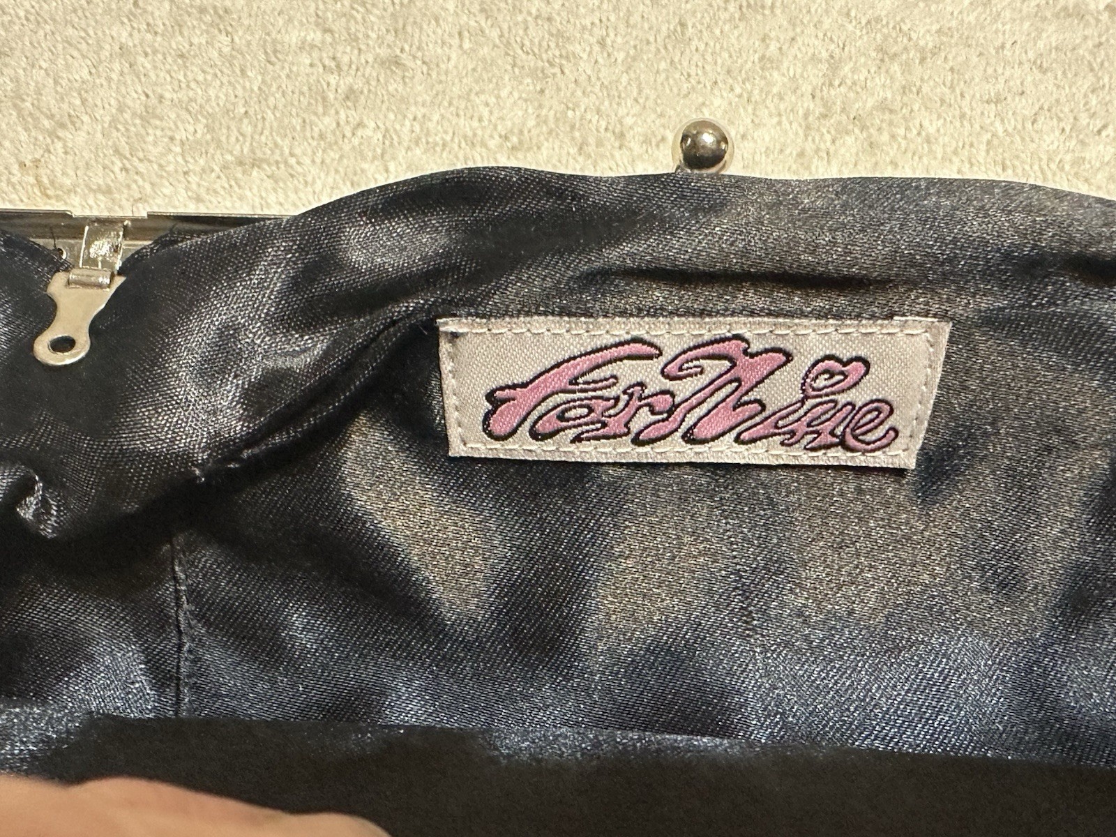 Far Nine Button Covered Clutch Bag Multi Color - image 4