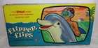 RARE Vintage 1965 Mattel Flipper Flips TV Show Board Game Incomplete For Parts